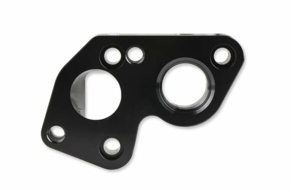 Earls LS0025ERL - Electric Water Pump Block Adapters - Pair - Fits GM LS Engines