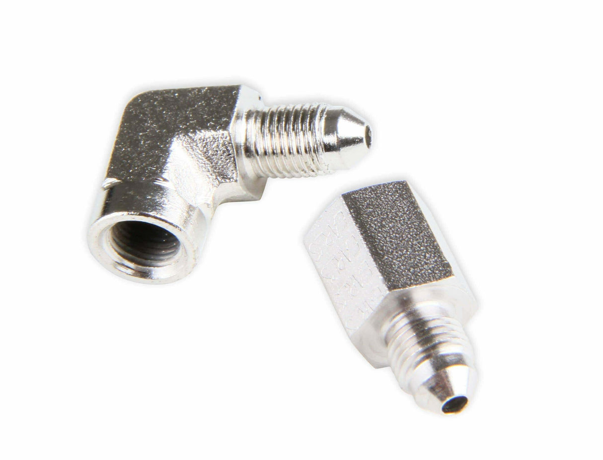 Oil Pressure Gauge Installation Kit - GM LS w/ 36 Long Hose - LS0032ERL AN fitting