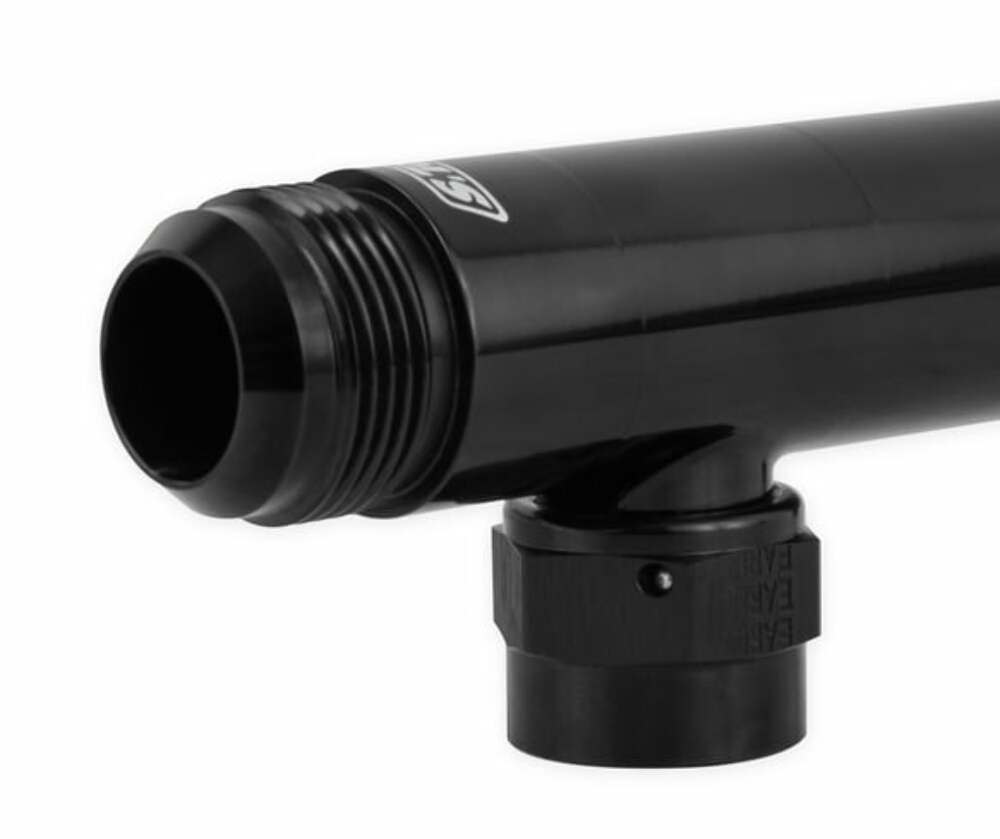 Earls Adjustable Coolant Cross-Over Tube -16 AN x (2) -12 AN - LS0035ERL