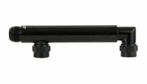 Earls Adjustable Coolant Cross-Over Tube -16 AN x (2) -12 AN - LS0035ERL