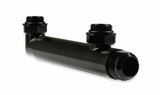 Earls Adjustable Coolant Cross-Over Tube -16AN x (2) - 12AN O-RingPort-LS0037ERL