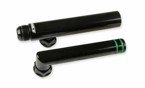 Adjustable Coolant Cross-Over Tube -16AN x (2) - 12AN O-RingPort-LS0037ERL