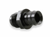 LS0039ERL - GM LS PCV Fitting -10 AN Male - Black Anodized Finish - Fits Many GM OE Valve Covers w/ 3/4 ID on Grommet AN fitting