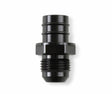 LS0039ERL - GM LS PCV Fitting -10 AN Male - Black Anodized Finish - Fits Many GM OE Valve Covers w/ 3/4 ID on Grommet AN fitting aluminum
