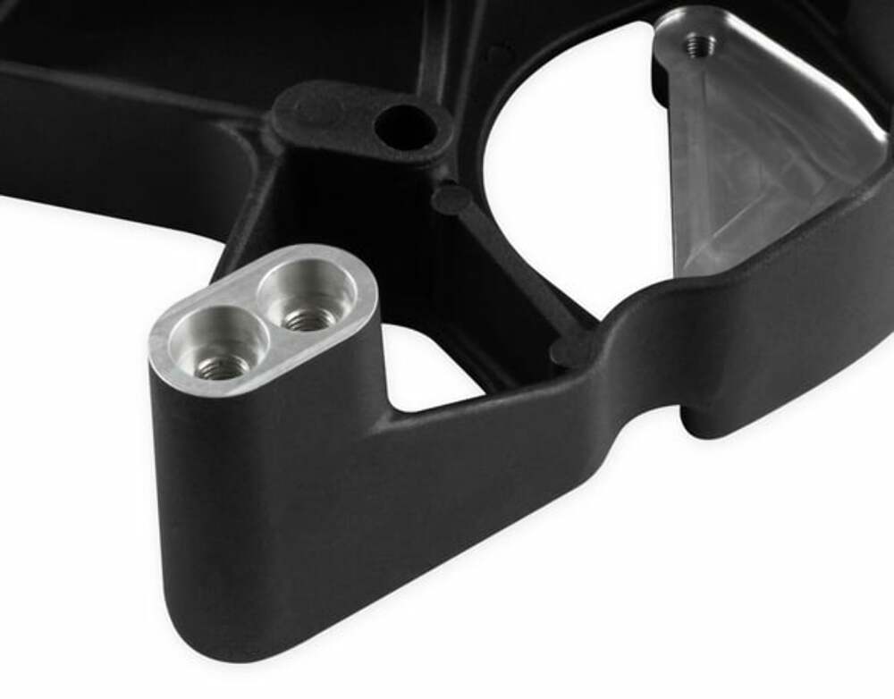 Hooker performance muffler black black-20-143bk