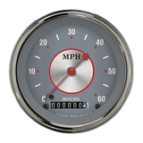 Silver Series 3 3/8" Low Speed Speedometer LSSS