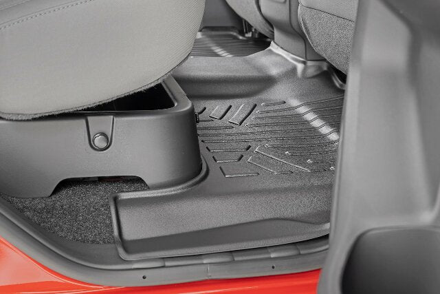 Fits Nissan Frontier 2WD/4WD (2008-2021) Floor Mats; FR & RR; Crew Cab; M-80513