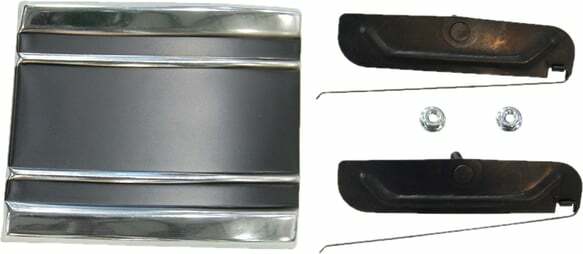 1969-1972 Chevrolet Trucks; Cab Lower Molding-Black-Right-69