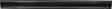 69-72 Trucks, Blazer/Jimmy Door Lower Molding-Black-Left M0019L-69