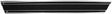 69-72 C/K Series Fleetside Trucks Bedside Molding-Longbed-Black M0028R-69