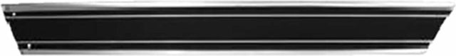 69-72 C/K Series Fleetside Trucks Bedside Molding-Longbed-Black M0028R-69