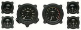 Classic Instruments analog dash gauge set black