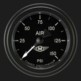 Moal Bomber 2 1/8" Air Pressure Gauge MA118BLF