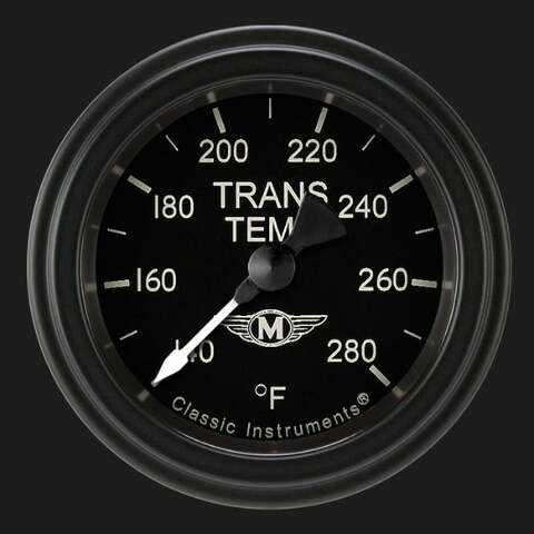 Moal Bomber 2 1/8" Transmission Temperature Gauge MA127BLF