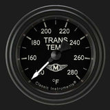 Moal Bomber 2 1/8" Transmission Temperature Gauge MA127BLF