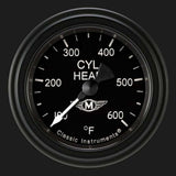 Moal Bomber 2 1/8" Cylinder Head Temp. Gauge MA197BLF