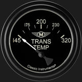 Moal Bomber 2 5/8" Transmission Temperature Gauge MA227BLF