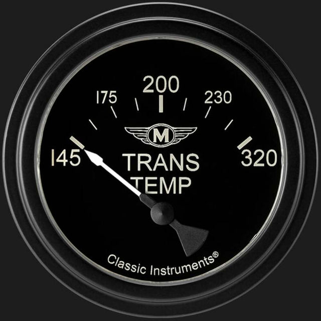 Moal Bomber 2 5/8" Transmission Temperature Gauge MA227BLF