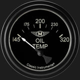 Moal Bomber 2 5/8" Oil Temperature Gauge MA228BLF