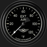 Moal Bomber 2 5/8" Outside Air Temp Gauge MA399BLF