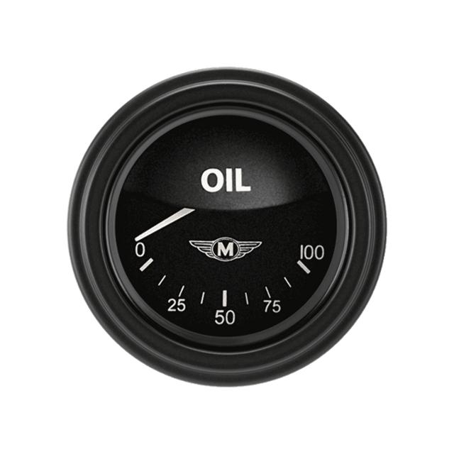 Moal Bomber 2 1/8" Oil Pressure MA81BLF