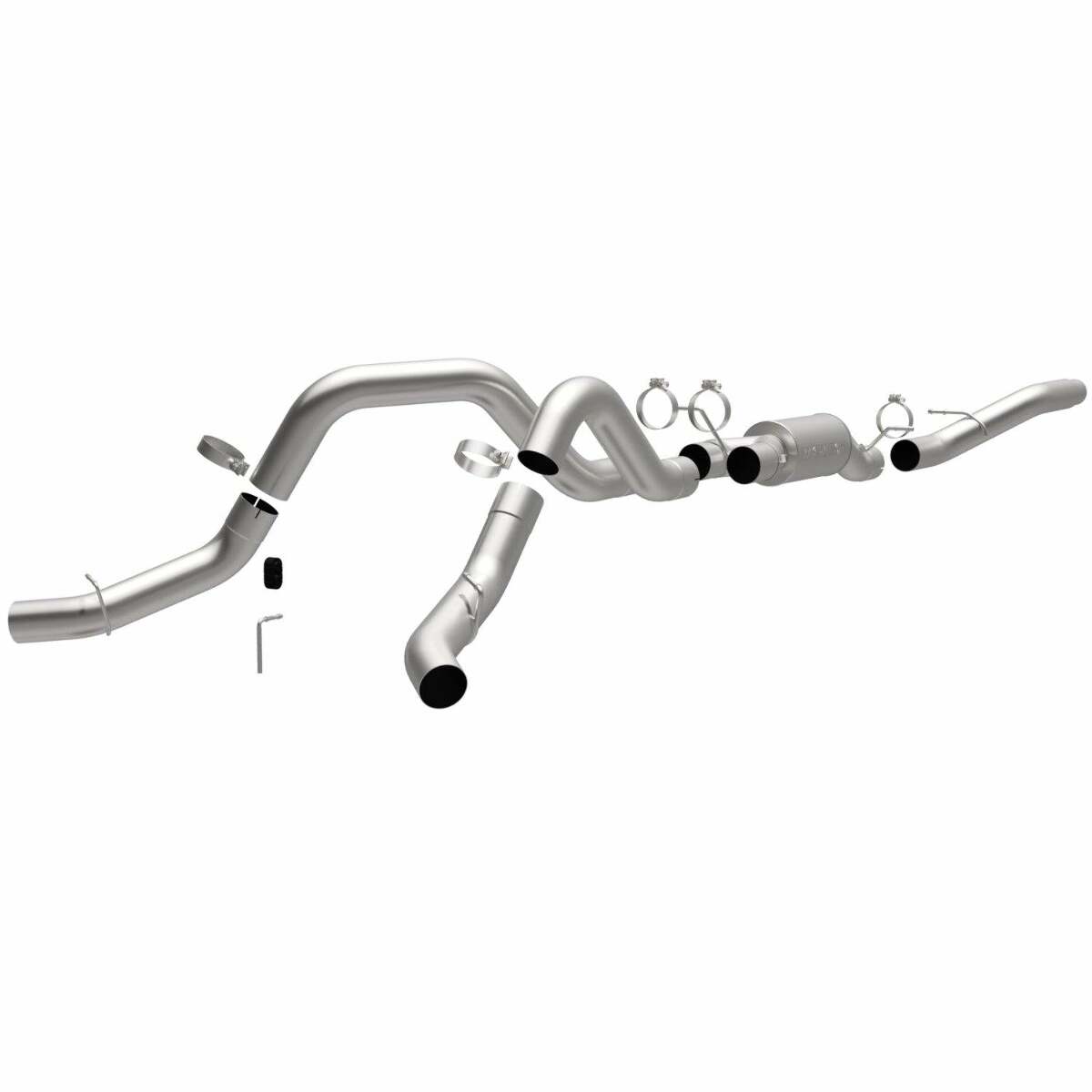 t MagnaFlow Pro Series Diesel 4in. Cat-Back 06- GM Duramax CC/SB 17965 Magnaflow MagnaFlow Exhaust Products