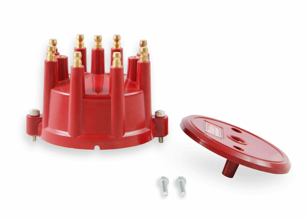 Ignition Distributor t Mallory 208M Mallory Cap, 8 Cylinder Distributor, Screw Down Mallory mallory-208m-mallory-cap-8-cylinder-distributor-screw-down