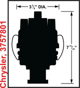 Ignition Distributor t Mallory 3757801 Mallory Unilite Distributor - Chrysler 413, 426, & 440 Engines Mallory mallory-3757801-mallory-unilite-distributor-chrysler-413-426-440-engin