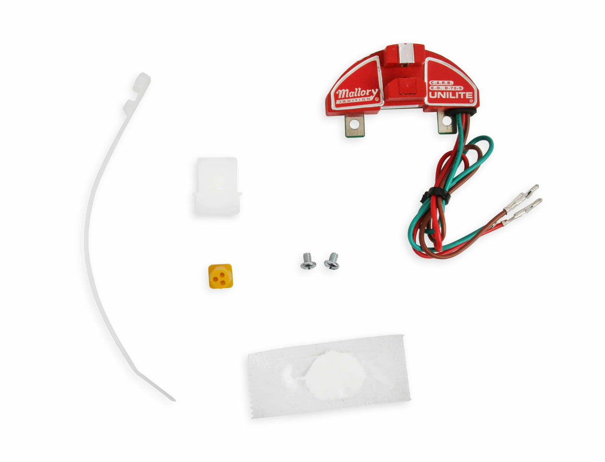 Ignition Distributor t Mallory 605 - Distributor Ignition Module ; Unilite for Mallory Distributors Mallory module-605-unilite-for-mallory-distributors