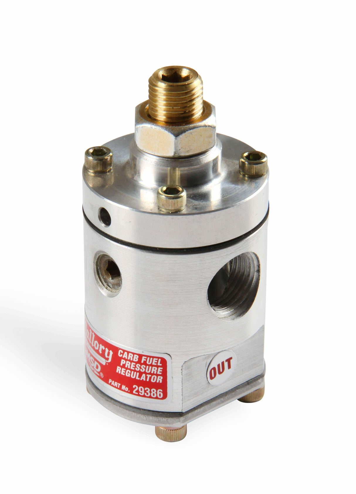t Mallory Model 140 Fuel Pump with Non-Bypass Regulator - 29209 Mallory