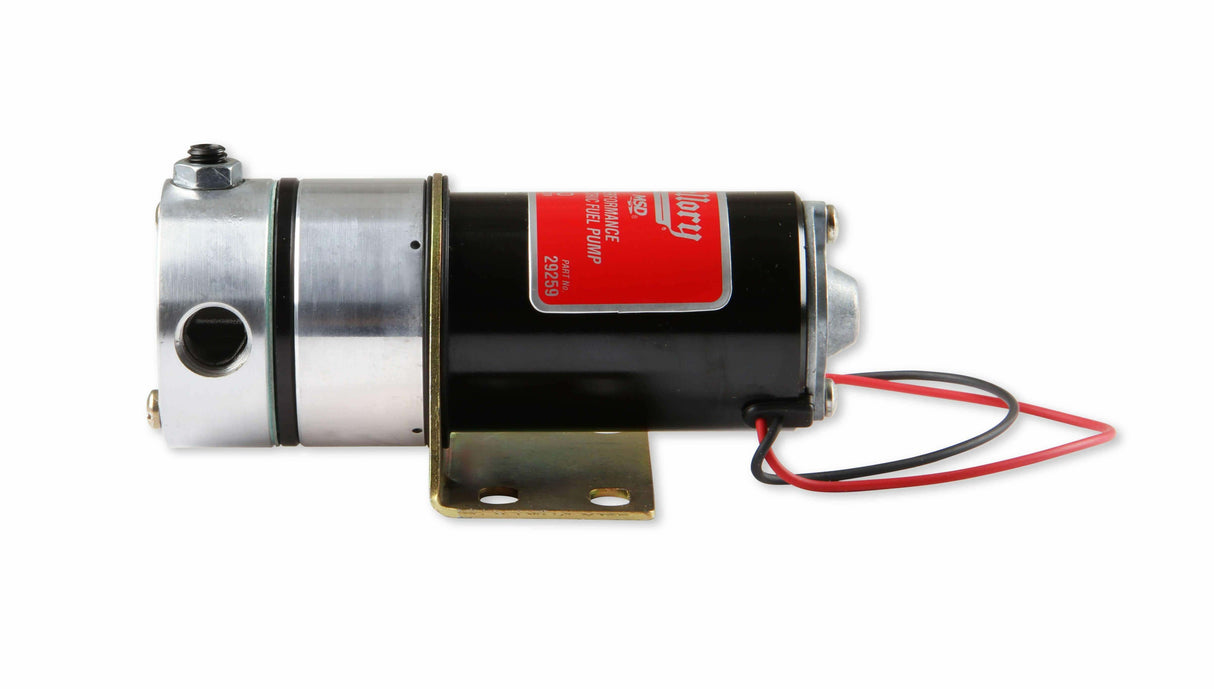 t Mallory Model 140 Fuel Pump with Non-Bypass Regulator - 29209 Mallory