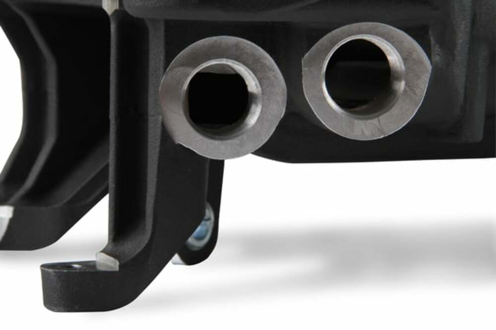 Hooker performance muffler black black-97-251bk