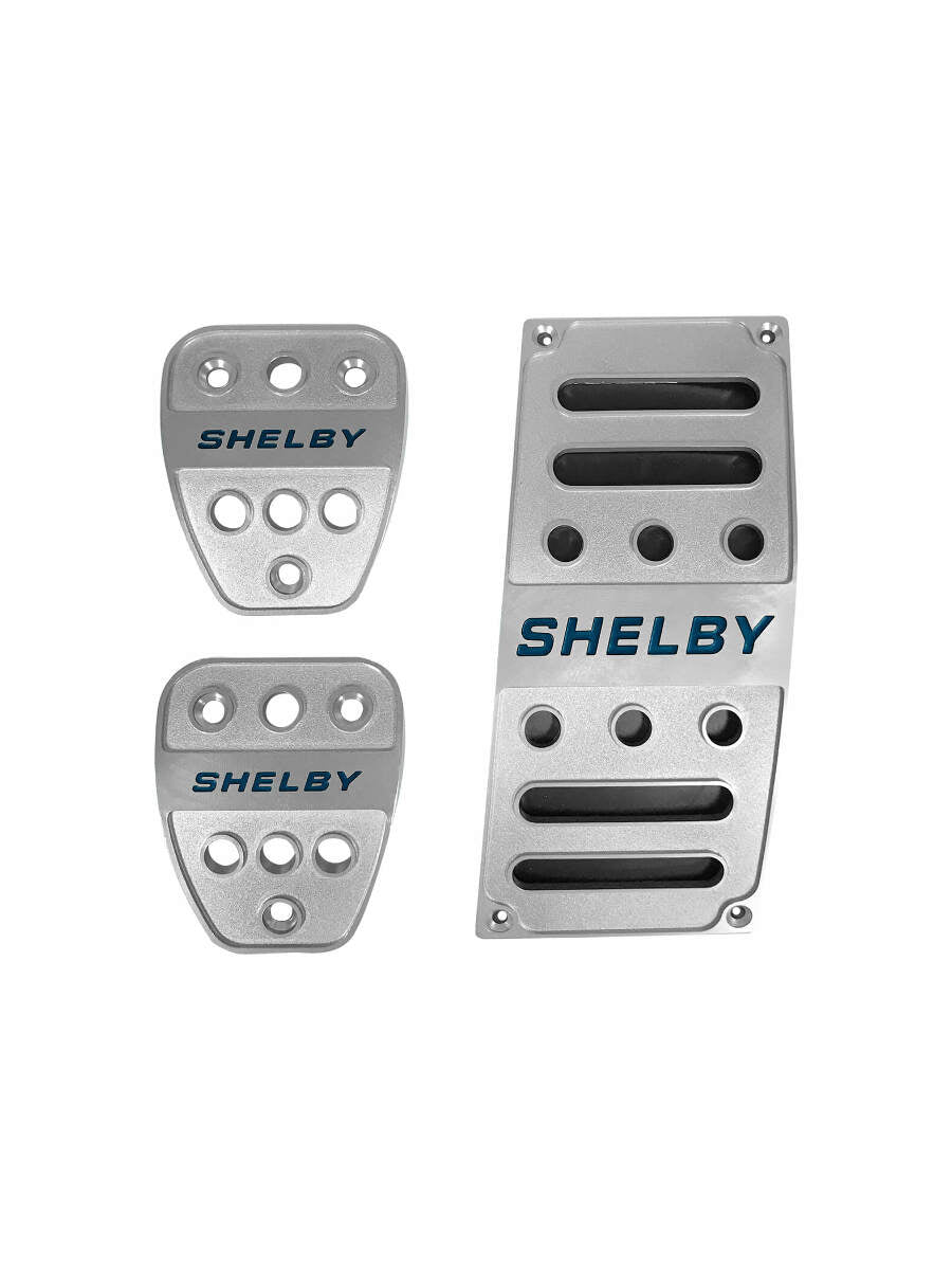 Manual Pedal Covers (200517) fits Ford Mustang 2005-2019 Drake -5S3Z-2457-9735M muscle car polished stainless steel aluminum 6113208