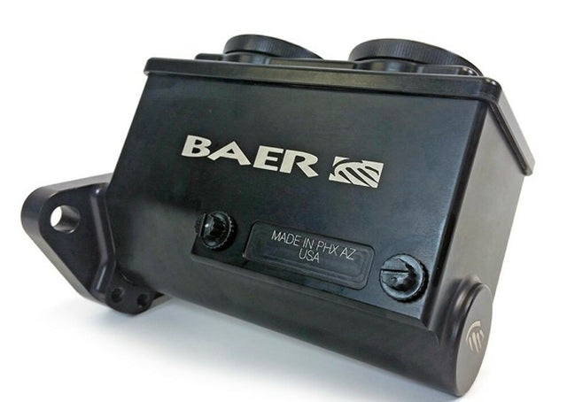 Master Cylinder 2-Bolt GM/Ford, Black Finish, Right Port, 0.9375" Bore 6801272RP