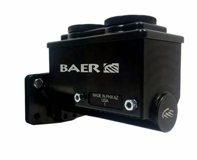 t Master Cylinder 4 Bolt Mopar, Black Finish, Right Port, 0.9375" Bore 6801298RP Baer Brakes