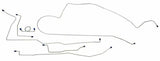 Fits 1966 Ford Mustang Complete Brake Line Set MBLK07
