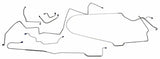 Fits 1972-1973 Ford Mustang Complete Brake Line Set MBLK47