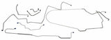 Fits 1972-1973 Ford Mustang Complete Brake Line Set MBLK47