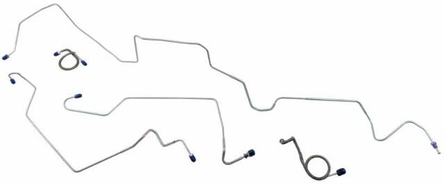 Complete Brake Line Kit Front Power Disc V8 Steel fits 1971 Ford Mustang Complete Brake Line MBLK54 Shafer's Classic Reproductions