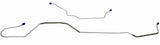 Complete Brake Line Kit Front Power Disc V8 Steel fits 1971 Ford Mustang Complete Brake Line MBLK54 Shafer's Classic Reproductions