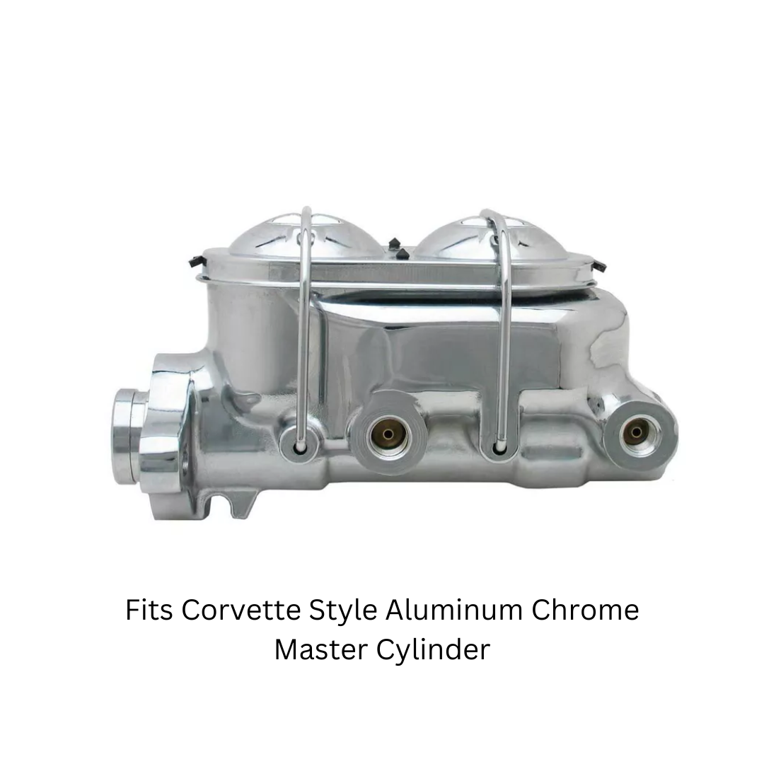 brake master cylinder for Corvette aluminum chrome universal mc1321ach MBM