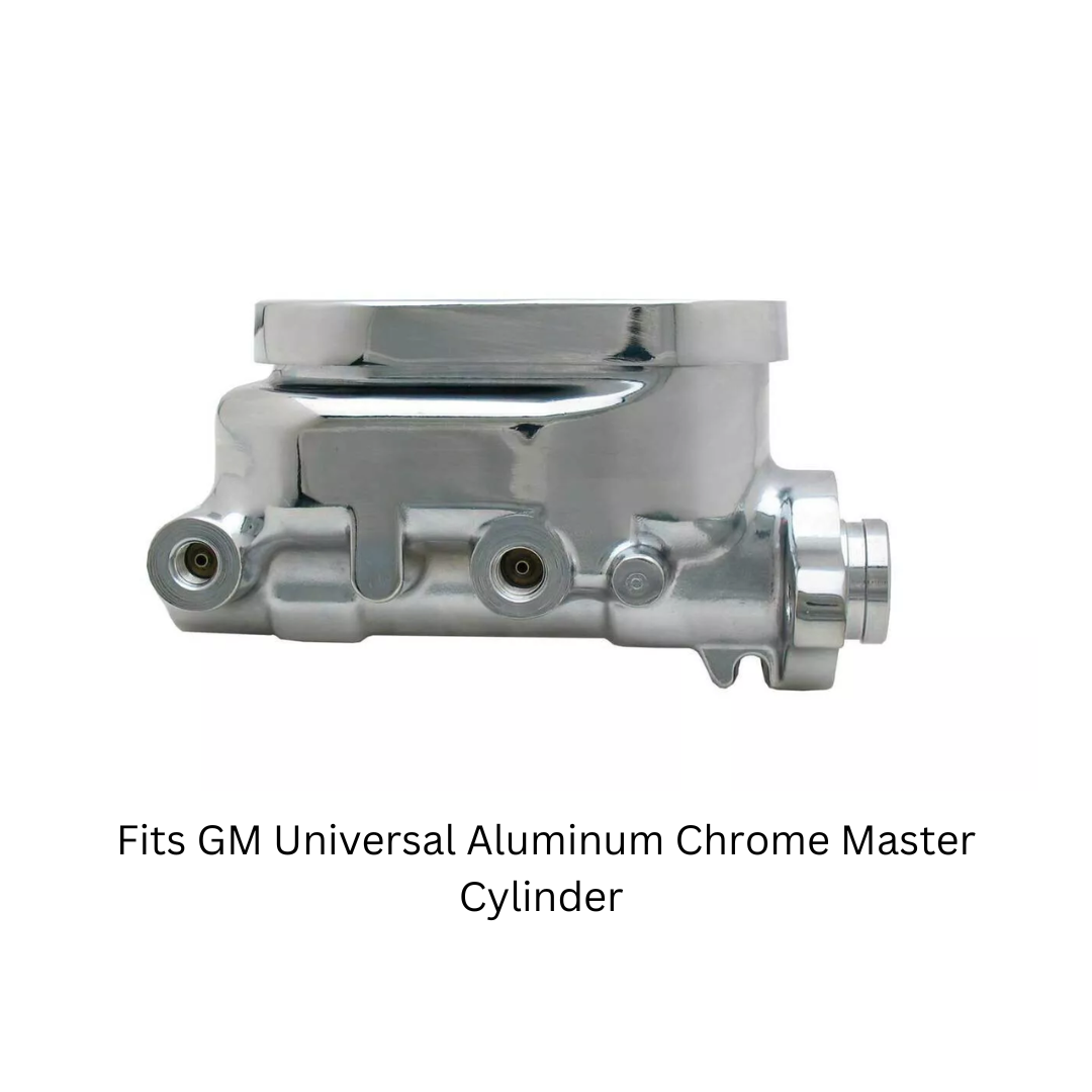 brake master cylinder aluminum chrome universal mc1321achft MBM