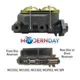 brake master cylinder for Corvette universal mc1321h MBM