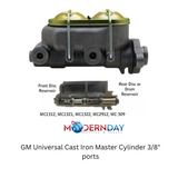 brake master cylinder universal mc1322h MBM