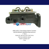 brake master cylinder for 1960-1970 fits-1960-1970-1-bore-mopar-master-cylinder-mc1323 MBM