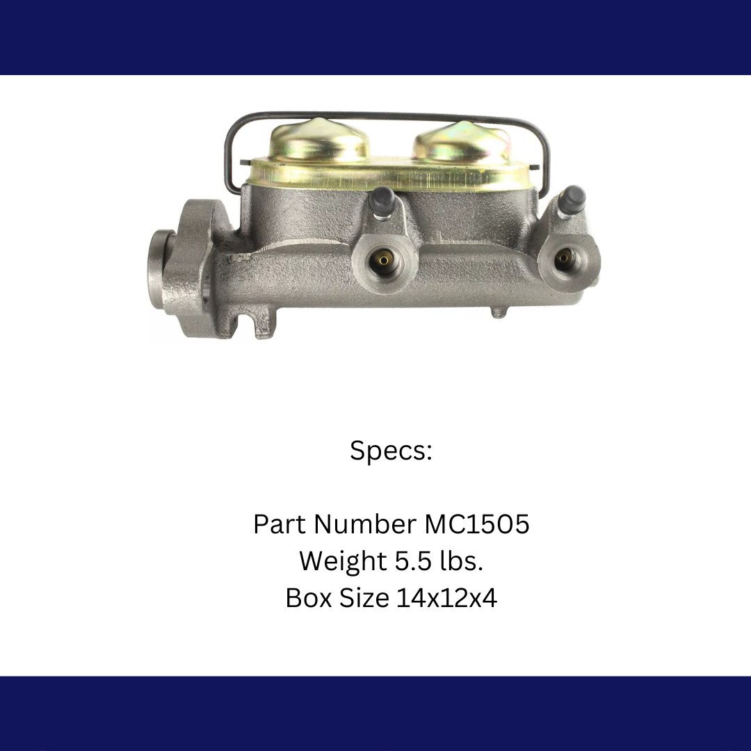 power brake booster and master cylinder kit for Ford drum brake power brake universal mc1505 MBM
