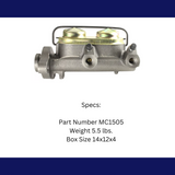power brake booster and master cylinder kit for Ford drum brake power brake universal mc1505 MBM