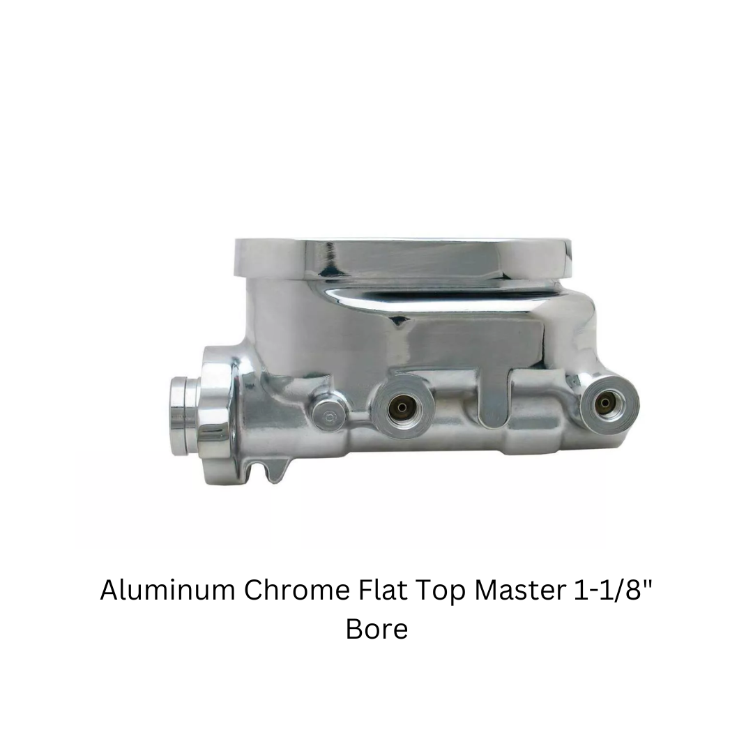 brake master cylinder aluminum chrome mc2912achft MBM