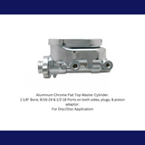 brake master cylinder aluminum chrome mc2912achft MBM
