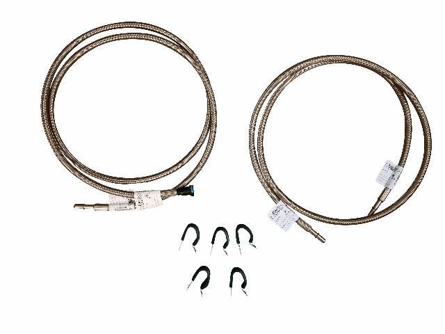 2004-10 Chevrolet Silverado Fuel line Quick Fix Braided Lines Ext Cab MDFF0002SS